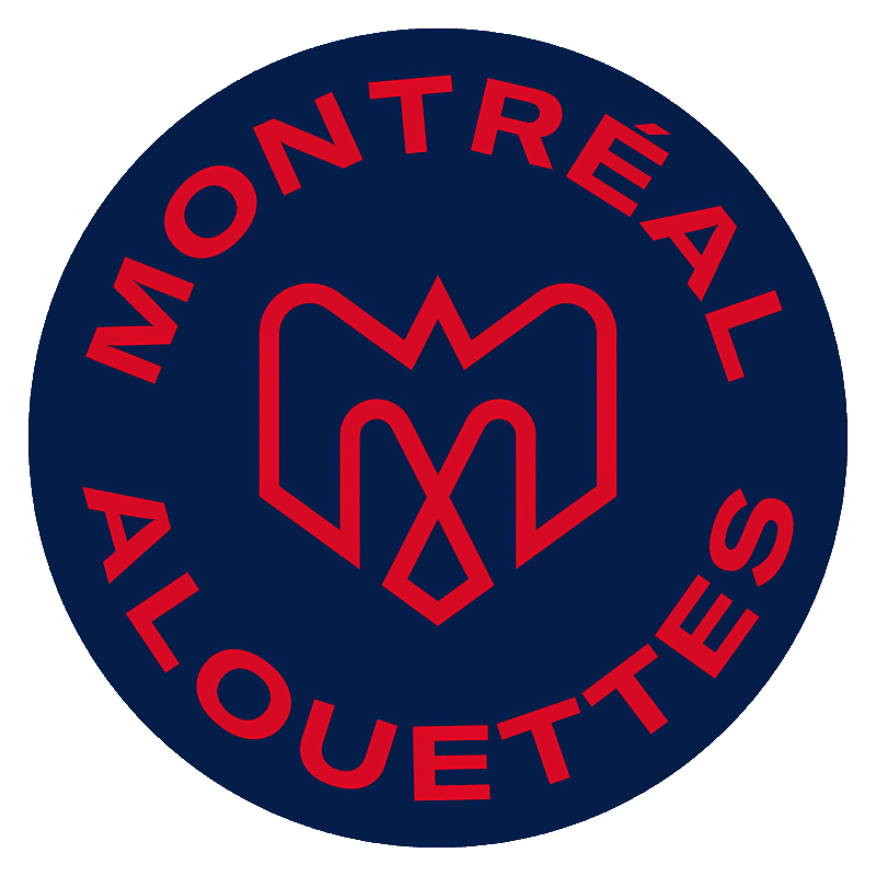Logo officiel des Alouettes de Montréal - Partenaire AdmPhotographie
